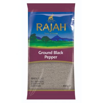 Rajah Ground Black Pepper Powder [Case of 10x400g]