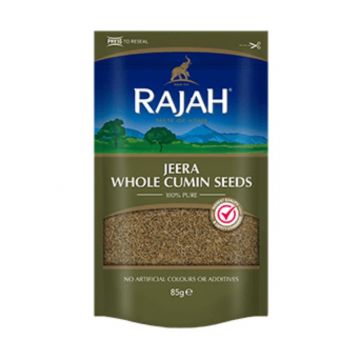 Rajah Whole Jeera [Case of 10 x 85g]